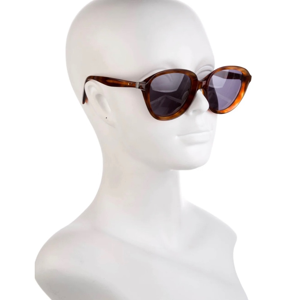 Celine Round Tortoise Shell Sunglasses